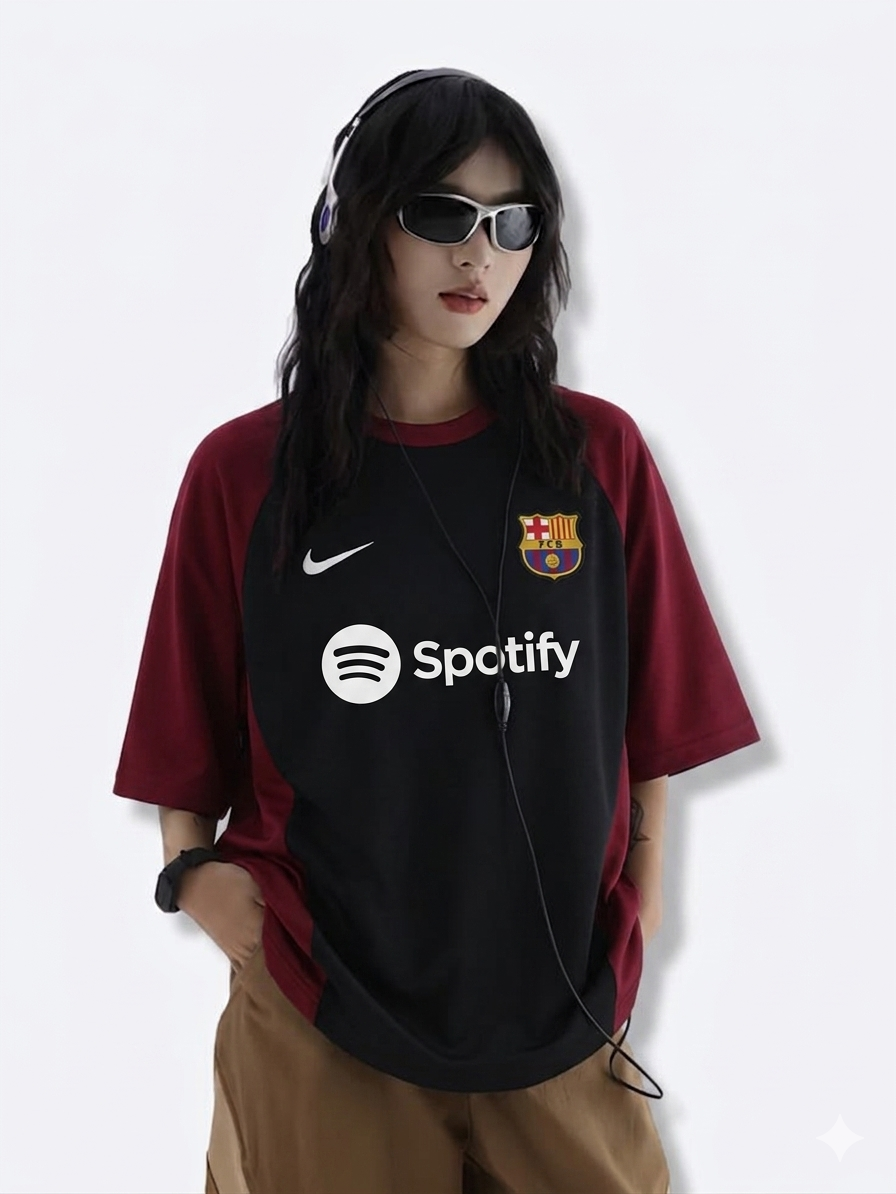 T - Shirt Barcelona Black