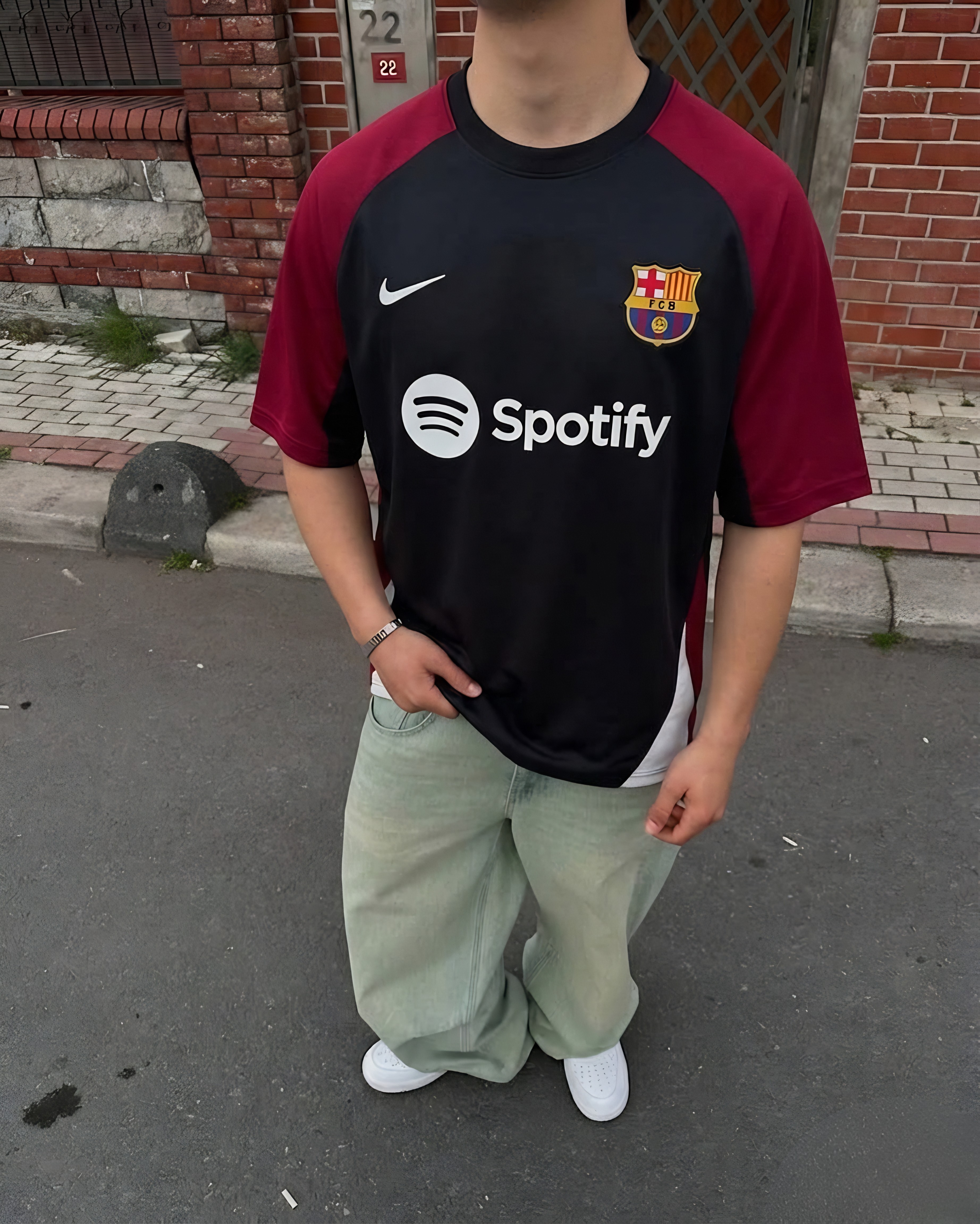 T - Shirt Barcelona Black