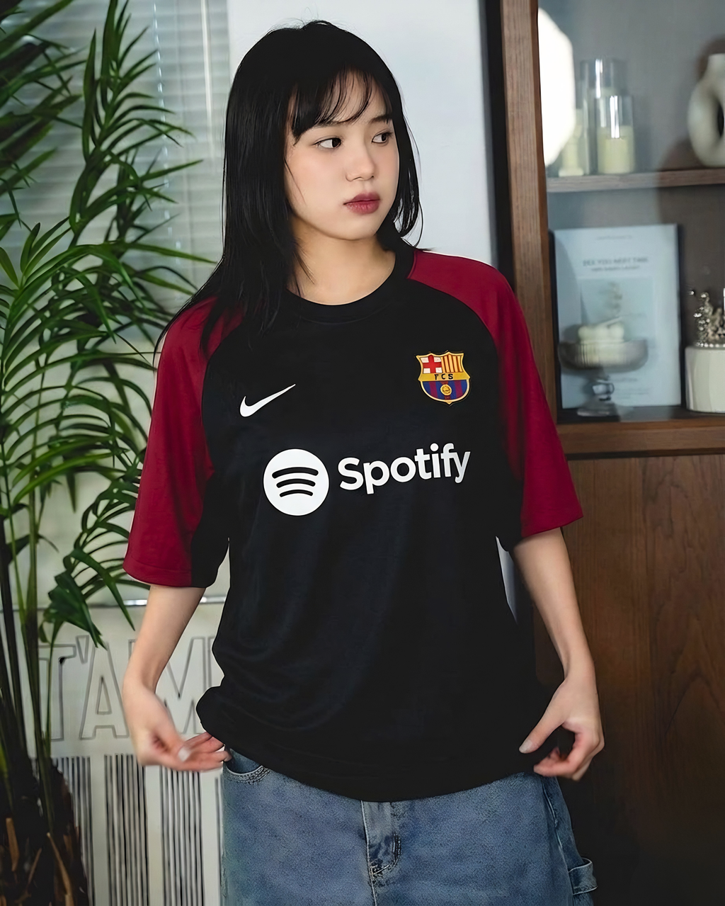T - Shirt Barcelona Black